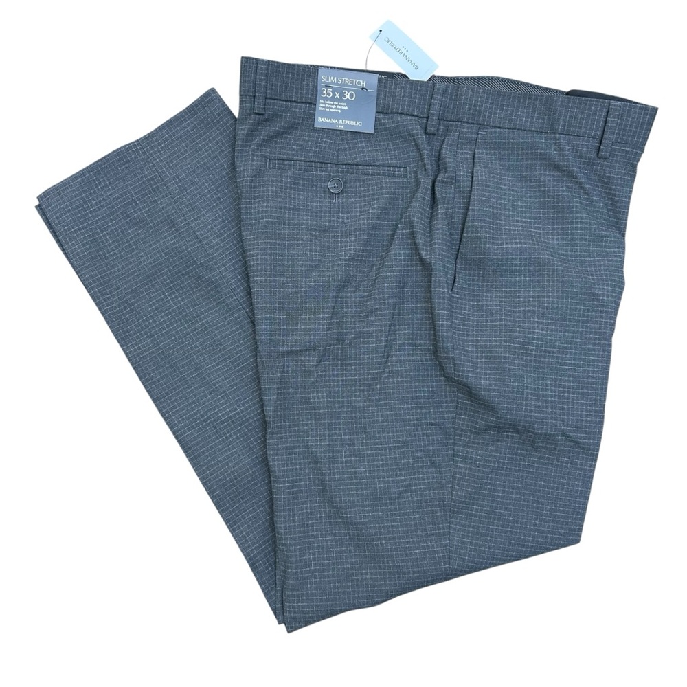 NWT Banana Republic Factory Men’s Slim Fit Pants 35x30*